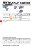 606 HSK-T TOOLS H H014 HSK-T TOOLS FOR MULTI-TASK MACHINES - Grooving Z Right hand tool holder shown Order Number Stock Insert Number Dimensions (mm) Каталог MITSUBISHI 2020 Режущий инструмент для станков по металлу Фрезы концевые монолитные из твердого сплава и сборные со сменными режущими пластинами Резцы Сверла Стр. H014