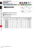 764 SOLID END MILLS MS4SC End mill, Short cut length, 4 flute Carton Steel, Alloy Steel, Cast Iren (<30HRC) Tod Steel, Prt-Hinlra Sled Hardened Slid Каталог MITSUBISHI 2020 Режущий инструмент для станков по металлу Фрезы концевые монолитные из твердого сплава и сборные со сменными режущими пластинами Резцы Сверла Стр. J142