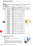 1390 INDEXABLE MILLING INDEXABLE MILLING INSERTS p Steel c Cuttlna Conditions : Work M Stainless Steel G Stable Cutting C : General Cutting : Un: Mate Каталог MITSUBISHI 2020 Режущий инструмент для станков по металлу Фрезы концевые монолитные из твердого сплава и сборные со сменными режущими пластинами Резцы Сверла Стр. M234