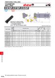 1402 INDEXABLE MILLING INDEXABLE MILLING CHAMFER MILLING f<n°m 45° 30 CESP CFSP CGSP M I N II S H Steel Cast Iron L16 L5 L6 LF Right hand tool holder Каталог MITSUBISHI 2020 Режущий инструмент для станков по металлу Фрезы концевые монолитные из твердого сплава и сборные со сменными режущими пластинами Резцы Сверла Стр. M246