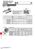 1414 INDEXABLE MILLING VERTICAL FEED MILLING PMR Steel M mt Cast Iron BS TOOL NEWS 11 directional cutting with large overhang I Horizontal feed cuttin Каталог MITSUBISHI 2020 Режущий инструмент для станков по металлу Фрезы концевые монолитные из твердого сплава и сборные со сменными режущими пластинами Резцы Сверла Стр. M258