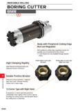 1416 INDEXABLE MILLING INDEXABLE MILLING BORING CUTTER BMR co Cast Iron Body with Peripheral Cutting Edge Run-out Regulator With peripheral cutting ed Каталог MITSUBISHI 2020 Режущий инструмент для станков по металлу Фрезы концевые монолитные из твердого сплава и сборные со сменными режущими пластинами Резцы Сверла Стр. M260