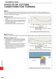 1762 TECHNICAL DATA EFFECTS OF CUTTING CONDITIONS FOR TURNING FEED When cutting with a general type holder, feed is the distance a holder moves per wo Каталог MITSUBISHI 2020 Режущий инструмент для станков по металлу Фрезы концевые монолитные из твердого сплава и сборные со сменными режущими пластинами Резцы Сверла Стр. R010