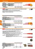 642 Hoffmann Group 51 Ф Ф Число отвёрток 3 1 4 5 1668610 wgro Набор отвёрток для Phillips с рукояткой Kraftform полностью изолированный 39,15 61,70 6 Каталог HOFFMANN GROUP 2020 Измерительный и ручной инструмент Инвентарь Абразивы Шлифовальные и отрезные круги Электроинструмент Пневмоинструмент Штангенциркули Стр. 642
