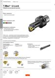 502 Инструментальная система Sandvik T-Max U-Lock представлена специализированными пластинами размером 11 мм для нарезания внутренней резьбы Каталог SANDVIK COROMANT 2020 Инструмент для токарной обработки металла на станках Пластины режущие Токарные резцы и державки Инструментальная оснастка Стр. C44