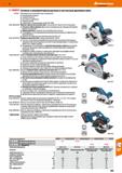 989 Электрическая дисковая пила Bosch под диск 165 мм С малым весом и компактной конструкцией Большая глубина резания Двухступенчатый редуктор Каталог HOFFMANN GROUP 2018 Инструмент ручной Слесарный и механизированный Измерительные приборы и инструменты Производственный инвентарь Стр. 989