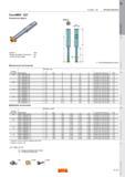 185 CoroMill 327 ФРЕЗЕРОВАНИЕ CoroMill 327 Канавочная фреза Weldon Допуск Твердосплавный хвостовик Стальной хвостовик Метрическое исполнение dm h6 Каталог SANDVIK COROMANT 2011 Вращающийся металлорежущий инструмент и инструментальная оснастка Стр. D181