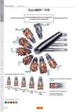 206 Sandvik CoroMill 316 Система фрезерного инструмента сменными твердосплавными режущими головками Специальное самоцентрирующееся резьбовое соеди Каталог SANDVIK COROMANT 2011 Вращающийся металлорежущий инструмент и инструментальная оснастка Стр. D202