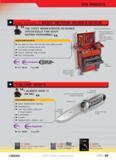 29 NEW PRODUCTS PANEL-BEATING BODY REPAIR WORKSTATION THE FIRST WORKSTATION DESIGNED SPECIFICALLY FOR BODY REPAIR PERSONNEL VV ADVANTAGES Two pull-o Каталог FACOM 2005 Профессиональный ручной инструмент для предприятий и мастерских Стр. 25 ENG