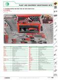47 WORKSTATIONS AND TOOL STORAGE PLANT AND EQUIPMENT MAINTENANCE SETS 150-PIECE METRIC AND INCH TOOL SET WITH CHEST BT 66 2174 MAG5 670 x 415 x 361 Каталог FACOM 2005 Профессиональный ручной инструмент для предприятий и мастерских Стр. 43 ENG