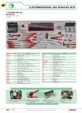 52 WORKSTATIONS AND TOOL STORAGE ELECTROMECHANICAL AND SERVICING SETS 103-PIECE TOOL SET CM EM41A Supplied loose as below D 63 kg Qiy Description 39 Каталог FACOM 2005 Профессиональный ручной инструмент для предприятий и мастерских Стр. 48 ENG