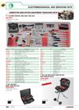 54 WORKSTATIONS AND TOOL STORAGE ELECTROMECHANICAL AND SERVICING SETS COMPUTER AND OFFICE EQUIPMENT SERVICING SETS 119-PIECE METRIC AND INCH TOOL SE Каталог FACOM 2005 Профессиональный ручной инструмент для предприятий и мастерских Стр. 50 ENG