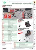 55 ELECTROMECHANICAL AND SERVICING SETS 101-PIECE METRIC TOOL SET CM BUR1 Supplied loose as below D 68 kg 40 R 425AP 1 Qty 13 26 Description Combina Каталог FACOM 2005 Профессиональный ручной инструмент для предприятий и мастерских Стр. 51 ENG