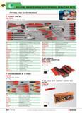 56 WORKSTATIONS AND TOOL STORAGE BUILDING MAINTENANCE AND GENERAL SERVICING SETS FITTING AND MAINTENANCE 59-PIECE TOOL SET CM SG4A Supplied loose as Каталог FACOM 2005 Профессиональный ручной инструмент для предприятий и мастерских Стр. 52 ENG