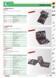 59 WORKSTATIONS AND TOOL STORAGE DRIVERS TOOLS S & DRIVERS TOOL KIT 2013 M Set of 13 metric tools in a soft roll bag (N 38A-10C) D 2kg F Qty Descrip Каталог FACOM 2005 Профессиональный ручной инструмент для предприятий и мастерских Стр. 55 ENG