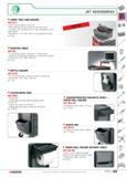 73 WORKSTATIONS AND STORAGE JET ACCESSORIES CARRY TRAY AND HOLDER JET A11 High-strength plastic carry tray Very useful for carrying tools to the poi Каталог FACOM 2005 Профессиональный ручной инструмент для предприятий и мастерских Стр. 69 ENG