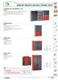 89 WORKSTATIONS AND STORAGE WORKTOP CABINETS AND WALL STORAGE UNITS STORAGE UNIT FOR WORKTOP 15M 2226A 2 shutter cabinets with key locks tools hung Каталог FACOM 2005 Профессиональный ручной инструмент для предприятий и мастерских Стр. 85 ENG