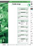 95 WORKSTATIONS AND STORAGE Portable storage MAINTENANCE CHESTS 92 CONSTRUCTION CHESTS TOOL BOXES SERVICE CASES Multi-purpose cases Fitters cases Ro Каталог FACOM 2005 Профессиональный ручной инструмент для предприятий и мастерских Стр. 91 ENG
