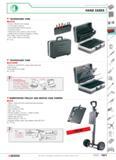 105 WORKSTATIONS AND STORAGE HAND CASES TECHNICIANS CASE P BV 51A Simple efficient tool storage 3 tool-holder sections Compartmented bottom section D Каталог FACOM 2005 Профессиональный ручной инструмент для предприятий и мастерских Стр. 101 ENG