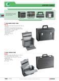108 WORKSTAT ONS AND STORAGE LEATHER CASES FOLD-DOWN FRONT CASE BV 7A Removable double-sided tilting panel 400 x 280 mm comprising one side for tool Каталог FACOM 2005 Профессиональный ручной инструмент для предприятий и мастерских Стр. 104 ENG