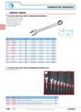 120 COMBINATION WRENCHES COMPACT SERIES 39 METRIC AND INCH SHORT COMBINATION WRENCHES Short shank and compact heads Ideal where access is restricted Каталог FACOM 2005 Профессиональный ручной инструмент для предприятий и мастерских Стр. 116 ENG