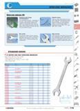 123 OPEN-END WRENCHES Open-end wrench 44 Computer-aided design and manufacture Full CAD CAM facilities calculation of all radii cross-sections and pr Каталог FACOM 2005 Профессиональный ручной инструмент для предприятий и мастерских Стр. 119 ENG