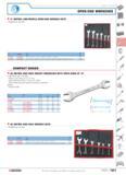 125 OPEN-END WRENCHES P H 31 METRIC LOW-PROFILE OPEN-END WRENCH SETS Supplied as roll sets F F U 3 mm D kq 31 JE6T N 38A-6B 8 x 9 10 x 11 12 x 13 14 Каталог FACOM 2005 Профессиональный ручной инструмент для предприятий и мастерских Стр. 121 ENG