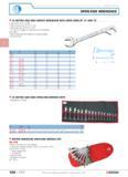 126 OPEN-END WRENCHES 34 METRIC AND INCH MIDGET WRENCHES WITH OPEN ENDS AT 15 AND 75 W ISO 3318 NF E 74-304 Metric sizes from 3 2 to 17 mm Inch sizes Каталог FACOM 2005 Профессиональный ручной инструмент для предприятий и мастерских Стр. 122 ENG
