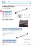 130 RING WRENCHES COMPACT SERIES 59 METRIC STRAIGHT RING WRENCHES W ISO 10103 DIN 837 NF E 74-311 Slim rings and short shank for improved clearance 1 Каталог FACOM 2005 Профессиональный ручной инструмент для предприятий и мастерских Стр. 126 ENG