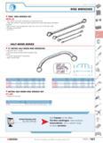 131 RING WRENCHES P N TORX RING WRENCH SET 59TX J4 Torx pattern with 30 increments by reversing the tool Tear-drop profile of ring outer walls ensure Каталог FACOM 2005 Профессиональный ручной инструмент для предприятий и мастерских Стр. 127 ENG