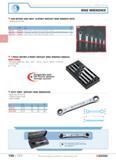 134 9 RING WRENCHES f- f fill 68B METRIC AND INCH 12-POINT RATCHET RING WRENCH SETS Supplied as roll sets F F U 3 mm D kq 68B JE6T N 38A-6B 8 x 9 10 Каталог FACOM 2005 Профессиональный ручной инструмент для предприятий и мастерских Стр. 130 ENG