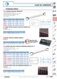 143 FLARE NUT WRENCHES STANDARD SERIES 43 FLANGED FLARE-NUT WRENCHES Metric sizes from 7 to 19 mm Flange strengthened 6-point split ring for use on s Каталог FACOM 2005 Профессиональный ручной инструмент для предприятий и мастерских Стр. 139 ENG