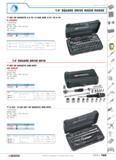 169 1/4 SQUARE DRIVE RADIO RANGE SET OF SOCKETS 3 2 TO 13 MM AND 3 16 TO 9 16 R 420MU Comprising Plastic case BP 102 204 x 122 x 52 mm Tray PL 453 D Каталог FACOM 2005 Профессиональный ручной инструмент для предприятий и мастерских Стр. 165 ENG