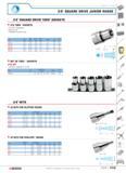 177 3/8 SQUARE DRIVE JUNIOR RANGE 3/8 SQUARE DRIVE TORX SOCKETS JTX TORX0 SOCKETS For Torx fasteners Manual use Polished chrome finish F No Torx 5 A Каталог FACOM 2005 Профессиональный ручной инструмент для предприятий и мастерских Стр. 173 ENG