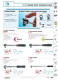 189 1/2 SQUARE DRIVE STANDARD RANGE S SeriesRatchet 17 teeth in mesh Up to 50% more power than ISO 3315 72 teeth manoeuvrability Compact circular hea Каталог FACOM 2005 Профессиональный ручной инструмент для предприятий и мастерских Стр. 185 ENG