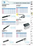 199 1/2 SQUARE DRIVE STANDARD RANGE SHP LONG-REACH BITS FOR HEXAGON SOCKET HEADS Long-reach series Non-removable bits 1/2 drive SXM BITS FOR TORX HEA Каталог FACOM 2005 Профессиональный ручной инструмент для предприятий и мастерских Стр. 195 ENG