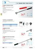 210 3/4 SQUARE DRIVE TRUCK RANGE G COMPACT REVERSIBLE RATCHET K 152 W Strength to ISO 3315 DIN 3122 NF ISO 3315 Very lightweight monobloc ratchet for Каталог FACOM 2005 Профессиональный ручной инструмент для предприятий и мастерских Стр. 206 ENG