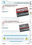 217 3/4 SQUARE DRIVE TRUCK RANGE 3/4 SQUARE DRIVE INCH SOCKET SETS INCH SET OF 12-POINT SOCKETS 3/4 TO 2 1/4 K 442U Comprising Metal case BT 6A 468 x Каталог FACOM 2005 Профессиональный ручной инструмент для предприятий и мастерских Стр. 213 ENG
