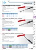251 TTRQUE WRENCHES P V 208 AUTOMATIC RESET WRENCHES WITH FIXED RATCHET W ISO 6789 Acuracy 4 % Proven reliability 72 tooth (5 increment) ratchet Touc Каталог FACOM 2005 Профессиональный ручной инструмент для предприятий и мастерских Стр. 247 ENG