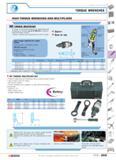 263 TORQUE WRENCHES v HIGH-TORQUE WRENCHES AND MULTIPLIERS n NP TORQUE MULTIPLIER A range of mechanical devices for tightening and loosening to torqu Каталог FACOM 2005 Профессиональный ручной инструмент для предприятий и мастерских Стр. 259 ENG
