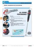 271 ALL-ROUND PERFORMANCE STRENGTH Hexagonal blades with or without shoulder High strength Can accommodate a wrench for use on tight screws 30% more Каталог FACOM 2005 Профессиональный ручной инструмент для предприятий и мастерских Стр. 274 ENG
