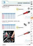 282 ERGOTWIST SCREWDRIVERS ERGOTWIST SCREWDRIVERS FOR TORX HEADS AZX FOR TORX HEADS Round blades Chrome finish sand-blasted tip Ergonomics F no Torx Каталог FACOM 2005 Профессиональный ручной инструмент для предприятий и мастерских Стр. 285 ENG