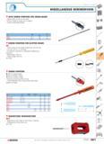 298 MISCELLANEOUS SCREWDRIVERS AFUX SCREW STARTERS FOR CROSS-HEADS Sleeve slides to lock tip into head AFUX 2 handle is tipped with a magnet Finely k Каталог FACOM 2005 Профессиональный ручной инструмент для предприятий и мастерских Стр. 301 ENG