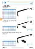 303 KEYS TORX KEYS 89 SHORT TORX KEYS CAMCAR specifications Burnished finish F no Torx 5 mm B x L mm D g 89 6 T6 165 180 x 510 3 89 7 T7 197 180 x 51 Каталог FACOM 2005 Профессиональный ручной инструмент для предприятий и мастерских Стр. 306 ENG