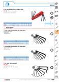 306 KEYS 89 JM FOLDING SET OF TORX KEYS 89A JM8 Torx 89R JM8 Torx Tamper Resistant Compact holder comfortable grip F no Torx d1 mm d2 mm I mm L mm D Каталог FACOM 2005 Профессиональный ручной инструмент для предприятий и мастерских Стр. 309 ENG