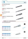 323 BITS 1/4 SQUARE DRIVE ADAPTOR EF 6R Socket locking plunger Length 50 mm D 16 g LONG-REACH 1/4 SQUARE DRIVE ADAPTOR EF 6RL Socket locking plunger Каталог FACOM 2005 Профессиональный ручной инструмент для предприятий и мастерских Стр. 326 ENG