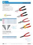345 FLAT-NOSE PLIERS 188 FLAT-NOSE PLIERS W NF ISO 5745 DIN ISO 5745 Serrated jaws for firm grip Snipe-nose version (E) for confined spaces 4 options Каталог FACOM 2005 Профессиональный ручной инструмент для предприятий и мастерских Стр. 348 ENG