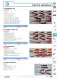 352 PLIER SETS AND MODULES MAINTENANCE SET 184 J3CPE 12 tools Comprising multigrip pliers 180CPE combination pliers 18718CPE diagonal cutters 19218CP Каталог FACOM 2005 Профессиональный ручной инструмент для предприятий и мастерских Стр. 355 ENG