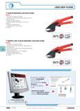 365 SMOOTH JAW PLASTIC-SHEATHED LOCK-GRIP PLIERS T5 2L Controlled progressive release Lighter than the aluminium model Ideal tool for onsite maintena Каталог FACOM 2005 Профессиональный ручной инструмент для предприятий и мастерских Стр. 368 ENG