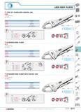 368 LOCK-GRIP PLIERS TYPE 501 PLIERS WITH MOVING JAW 506 Chrome finish D 640 g F Description 506 RN Jaw set 501 02 Fixed jaw 501 04 Moving jaw 500 03 Каталог FACOM 2005 Профессиональный ручной инструмент для предприятий и мастерских Стр. 371 ENG